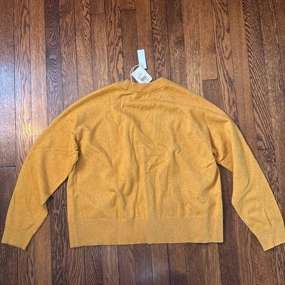 Faherty Jackson Cardigan, NWT, Large, Gold Heather - Picture 5 of 5